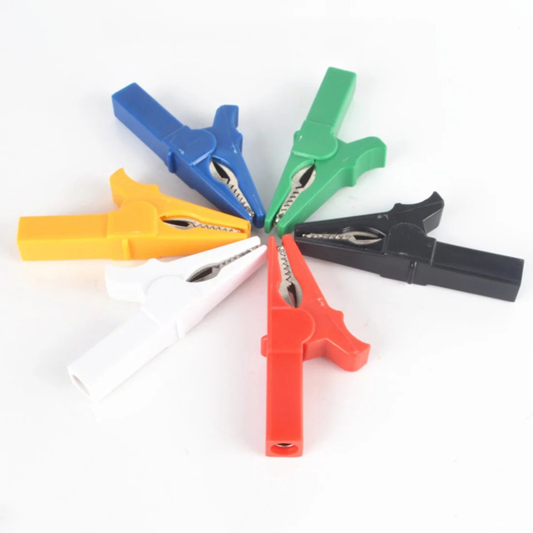 High quality Pure Copper 55mm Alligator Clips With Insulated Closed Test Line Clip
High quality Pure Copper 55mm Alligator Clips With Insulated Closed Test Line Clip
