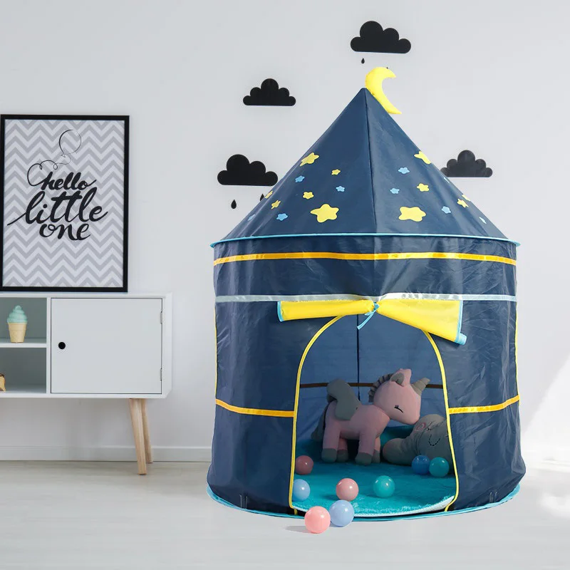 Toy Tents Adorable Castle Playhouse Space Theme Foldable Little Prince And Princess Tent Study Game House For Children Gift Toys
Toy Tents Adorable Castle Playhouse Space Theme Foldable Little Prince And Princess Tent Study Game House For Children Gift Toys