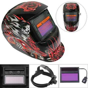 Sale Hell Messenger Adjust Solar Auto Darkening TIG MIG Grinding Welding Helmets / Face Mask / Electric Welding Mask / Weld Cap
Sale Hell Messenger Adjust Solar Auto Darkening TIG MIG Grinding Welding Helmets / Face Mask / Electric Welding Mask / Weld Cap