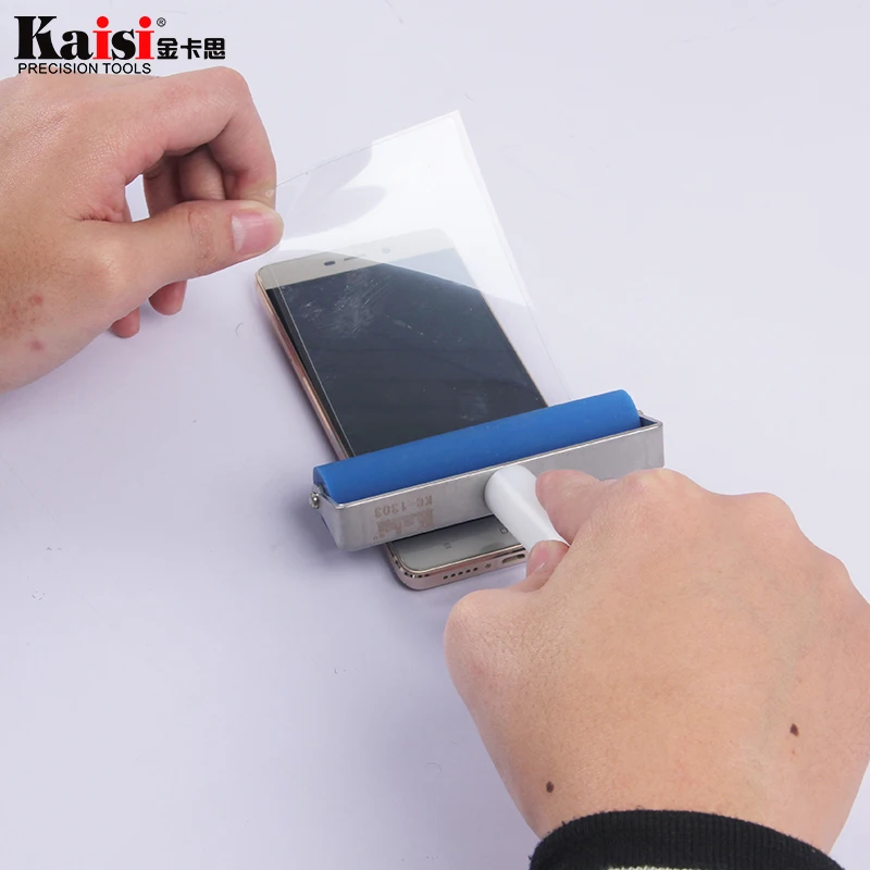 Kaisi 10cm 4" Silicone Roller Tool Mobile Cell Phone Screen Protector Pasting Roller Wheel LCD OCA Polarizing Tools
Kaisi 10cm 4" Silicone Roller Tool Mobile Cell Phone Screen Protector Pasting Roller Wheel LCD OCA Polarizing Tools