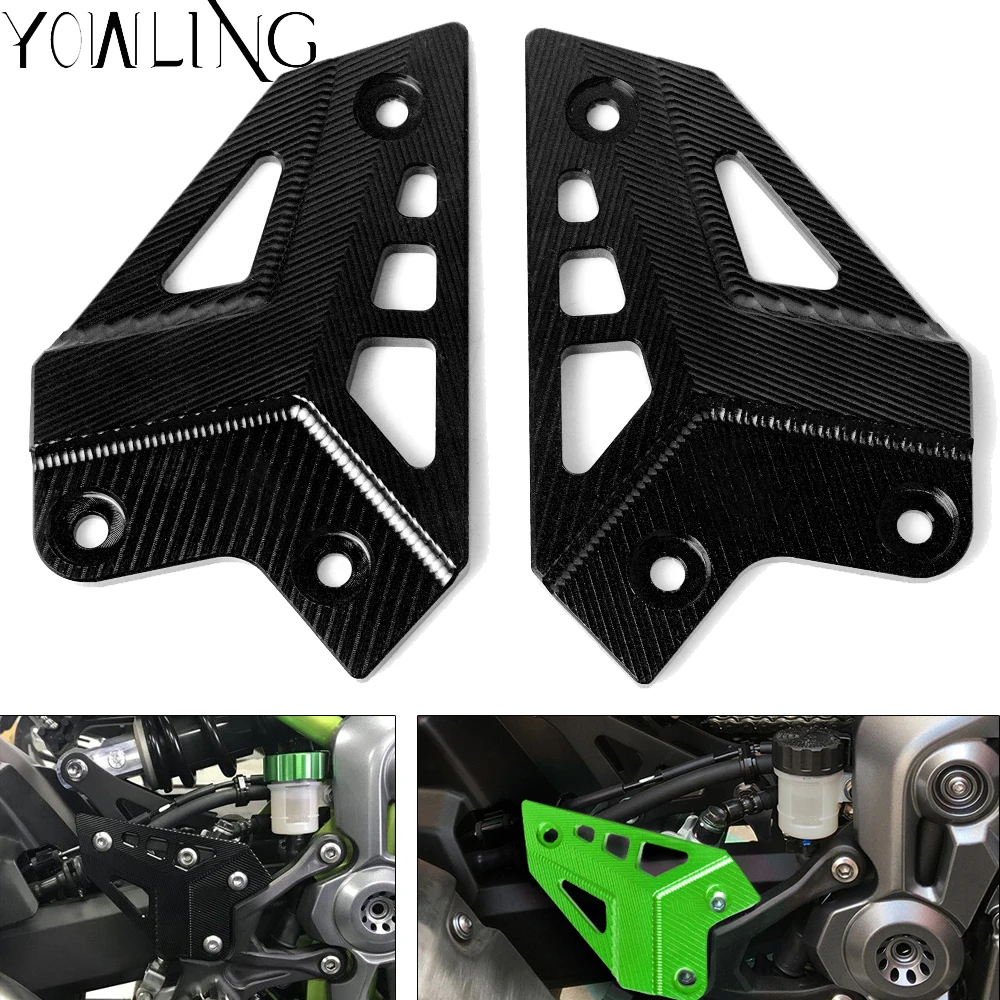 CNC Aluminum Foot Peg Heel Protection Protective Motorcycle Accessories Film Mount Heel Guard Protector For Kawasaki Z900 2017
CNC Aluminum Foot Peg Heel Protection Protective Motorcycle Accessories Film Mount Heel Guard Protector For Kawasaki Z900 2017