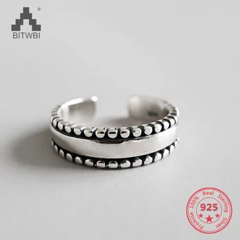 Authentic 925 Sterling Silver Retro Beads Knuckle Open Ring For Women Adjustable Fashion Jewelry
Authentic 925 Sterling Silver Retro Beads Knuckle Open Ring For Women Adjustable Fashion Jewelry