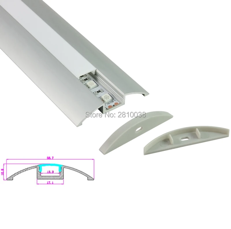 10 Sets/Lot Super Flat Anodized LED aluminum profile AL6063 Aluminium led profile LED Channel profile for Kitchen Cabinet lights
10 Sets/Lot Super Flat Anodized LED aluminum profile AL6063 Aluminium led profile LED Channel profile for Kitchen Cabinet lights