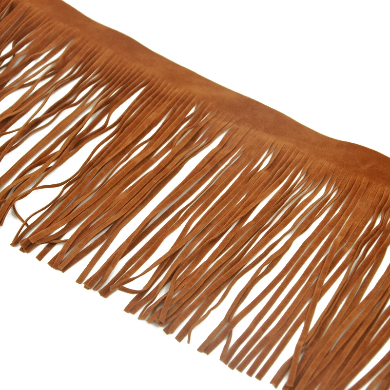 5yards Size 15cm/5.9" Brown Double Side Faux Suede Leather Fringe Lace Velvet Tassel Lace Trim For DIY Accessories Garment Trim
5yards Size 15cm/5.9" Brown Double Side Faux Suede Leather Fringe Lace Velvet Tassel Lace Trim For DIY Accessories Garment Trim