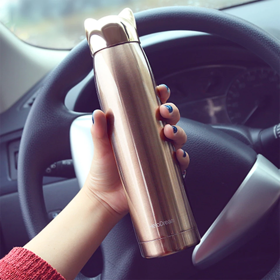 1PC Metal bottle Fox Lid Stainless Steel Thermos Bottle 320ML Insulated Mug Creative Coffee Mugs Thermos Flask
1PC Metal bottle Fox Lid Stainless Steel Thermos Bottle 320ML Insulated Mug Creative Coffee Mugs Thermos Flask