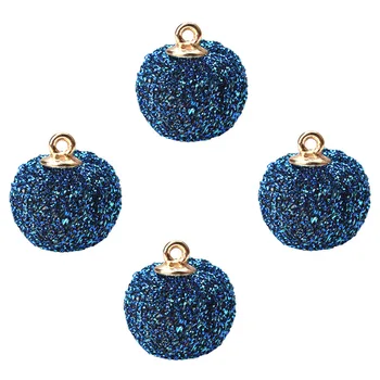 10pcs/lot17*15mm Round Ball Fabric Ball Beads Charms Fit Earring Necklace Bracelet Pendant For DIY Jewelry Making Findings
10pcs/lot17*15mm Round Ball Fabric Ball Beads Charms Fit Earring Necklace Bracelet Pendant For DIY Jewelry Making Findings