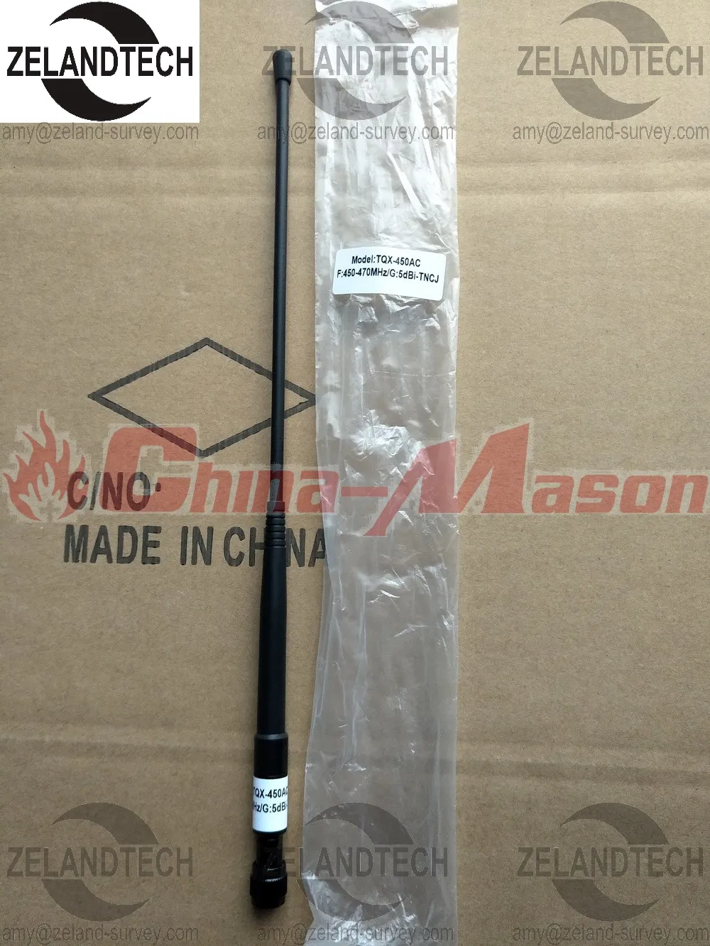 High quality Antenna for SOUTH, CHC Hi-target GPS, 450-470 MHz, with TNC Connector, 5dBi
High quality Antenna for SOUTH, CHC Hi-target GPS, 450-470 MHz, with TNC Connector, 5dBi