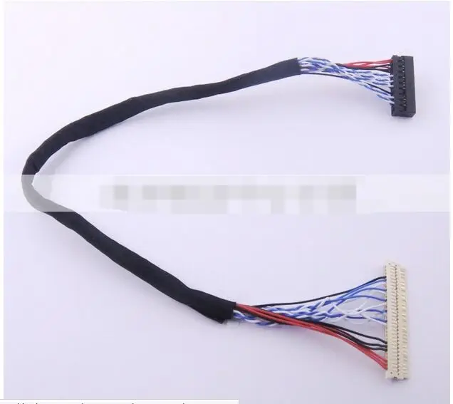 Универсальный Repleacement FIX 30pin LVDS кабель один 8 бит интерфейс для ЖК-контроллера