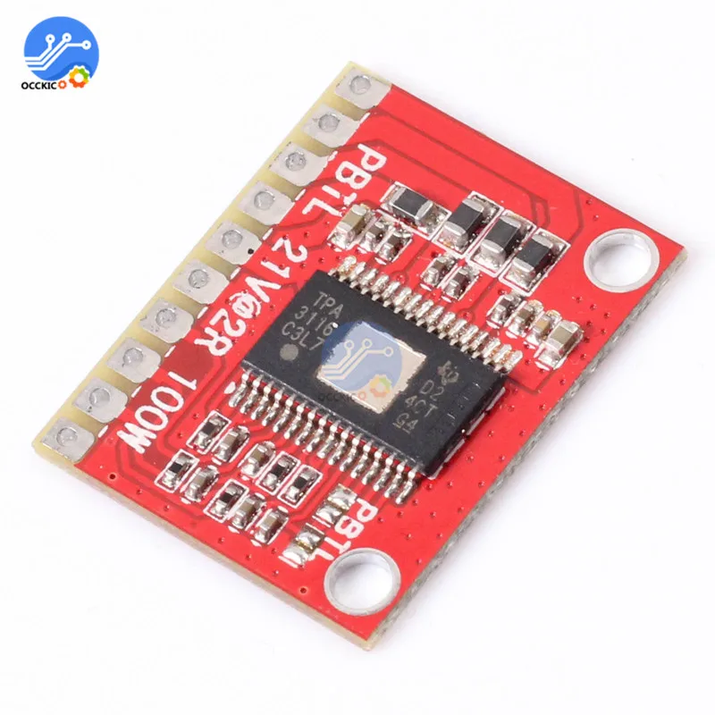 OEP 50WX2 Digital Amplifier Board Stereo Modulo Amplificador Diy Kit TDA7498 TPA3116D2 Audio Speaker Sound Board Amplifier
OEP 50WX2 Digital Amplifier Board Stereo Modulo Amplificador Diy Kit TDA7498 TPA3116D2 Audio Speaker Sound Board Amplifier