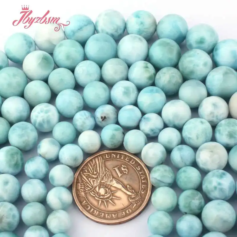 6-12mm Grade AAA Smooth Round Blue Larimar Beads Natural Stone Beads For DIY Women Necklace Bracelet Earring Jewelry Making 15" 
6-12mm Grade AAA Smooth Round Blue Larimar Beads Natural Stone Beads For DIY Women Necklace Bracelet Earring Jewelry Making 15"