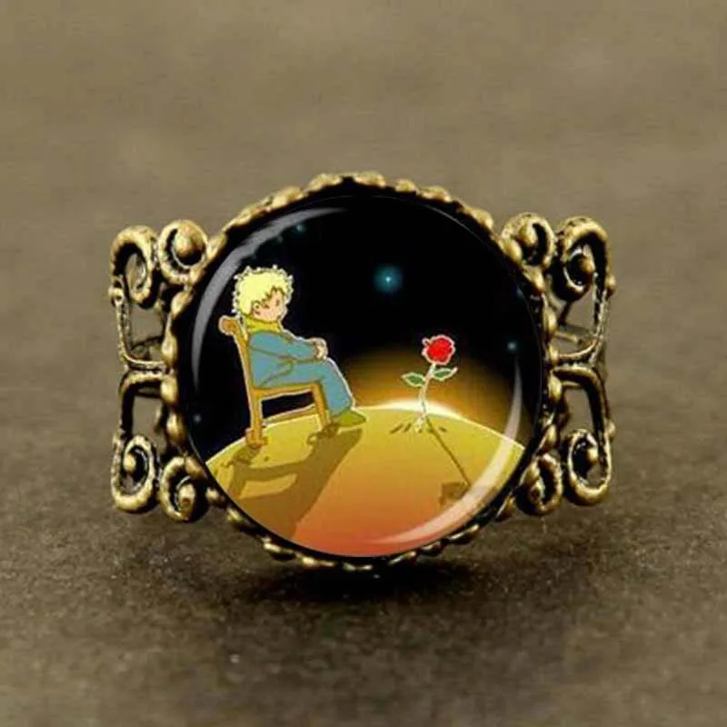 New the little prince art pendant klimt Toys Doctor Who cartoon Ring glass cabochon Lover Women gift
New the little prince art pendant klimt Toys Doctor Who cartoon Ring glass cabochon Lover Women gift