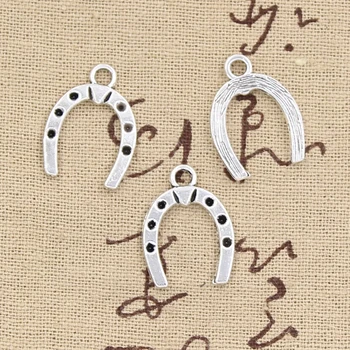 30pcs Charms Lucky Horseshoe Good Luck 21x16mm Antique Silver Color Pendants DIY Crafts Making Findings Handmade Tibetan Jewelry
30pcs Charms Lucky Horseshoe Good Luck 21x16mm Antique Silver Color Pendants DIY Crafts Making Findings Handmade Tibetan Jewelry