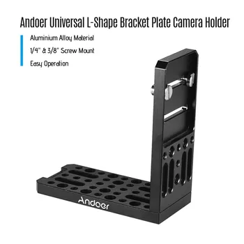 Aluminium Alloy Universal Camera big Bracket Plate Holder 1/4 & 3/8 Inch Screw Mount for Canon Cameras DSLR Tripod accessories
Aluminium Alloy Universal Camera big Bracket Plate Holder 1/4 & 3/8 Inch Screw Mount for Canon Cameras DSLR Tripod accessories