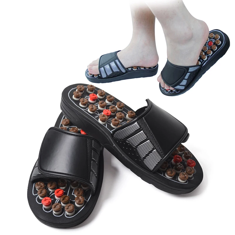 Magnetic Therapy Foot Massage Slippers Chinese Acupressure Medical Sandals Rotating Spring Particles Massager Feet Care Tools
Magnetic Therapy Foot Massage Slippers Chinese Acupressure Medical Sandals Rotating Spring Particles Massager Feet Care Tools