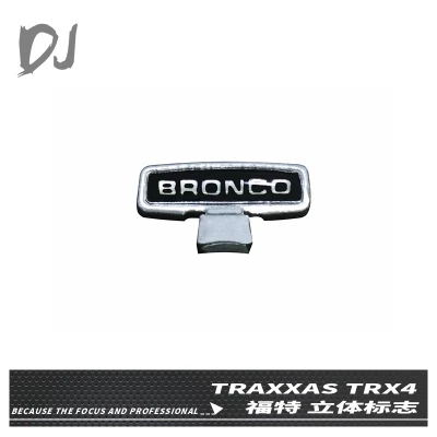 Simulation three-dimensional logo for Traxxas TRX4 Ford Bronco