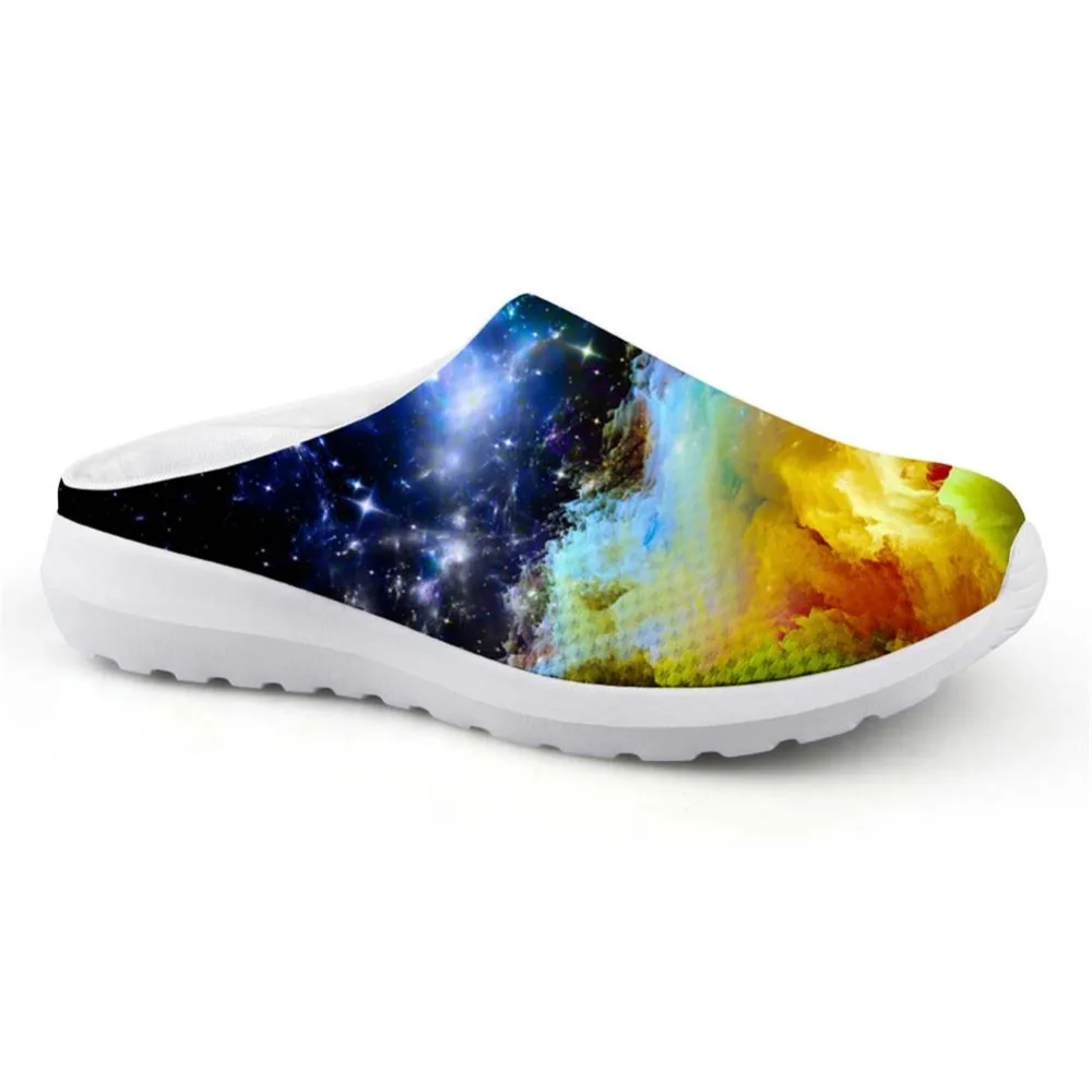 Noisydesigns Girls Mesh Slippers Galaxy Interstellar Starry Sky Print Women Beach Water Sandals Water Shoes Loafers Casual 
Noisydesigns Girls Mesh Slippers Galaxy Interstellar Starry Sky Print Women Beach Water Sandals Water Shoes Loafers Casual