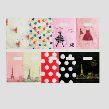 100Pcs/lot Jewelry Plastic Bag With Handles 15x20cm Wedding Gift Boutique Clothing Gift Shopping Packaging Plastic Handle Bags
100Pcs/lot Jewelry Plastic Bag With Handles 15x20cm Wedding Gift Boutique Clothing Gift Shopping Packaging Plastic Handle Bags