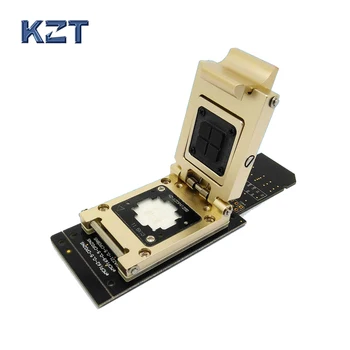 eMMC test socket to SD Interface Nand flash pogo pin BGA153/169 Reader Size 11.5x13mm Pitch 0.5mm smart phone date recovery
eMMC test socket to SD Interface Nand flash pogo pin BGA153/169 Reader Size 11.5x13mm Pitch 0.5mm smart phone date recovery