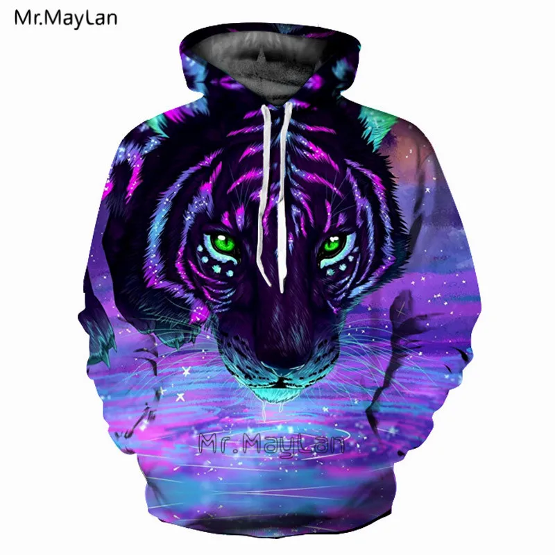 3D Print Animal Tiger Head Purple Hoodies Men Women Hipster Hooded Sweatshirts Hip Hop O-neck Streetwear Top 2018 Brand Clothes
3D Print Animal Tiger Head Purple Hoodies Men Women Hipster Hooded Sweatshirts Hip Hop O-neck Streetwear Top 2018 Brand Clothes