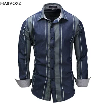 100% Cotton Plus Size Business Men Shirt European and American 100% Cotton New 2018 Casual Mens Clothing Long Sleeve Stripe
100% Cotton Plus Size Business Men Shirt European and American 100% Cotton New 2018 Casual Mens Clothing Long Sleeve Stripe