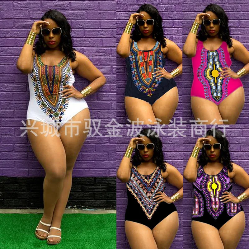 Woman Swimsuit 2018 Summer Sexy Print Plus Size One Piece Swimwear Swim Wear Bodysuit High Elastic Beach Wear Bathing Suit
Woman Swimsuit 2018 Summer Sexy Print Plus Size One Piece Swimwear Swim Wear Bodysuit High Elastic Beach Wear Bathing Suit