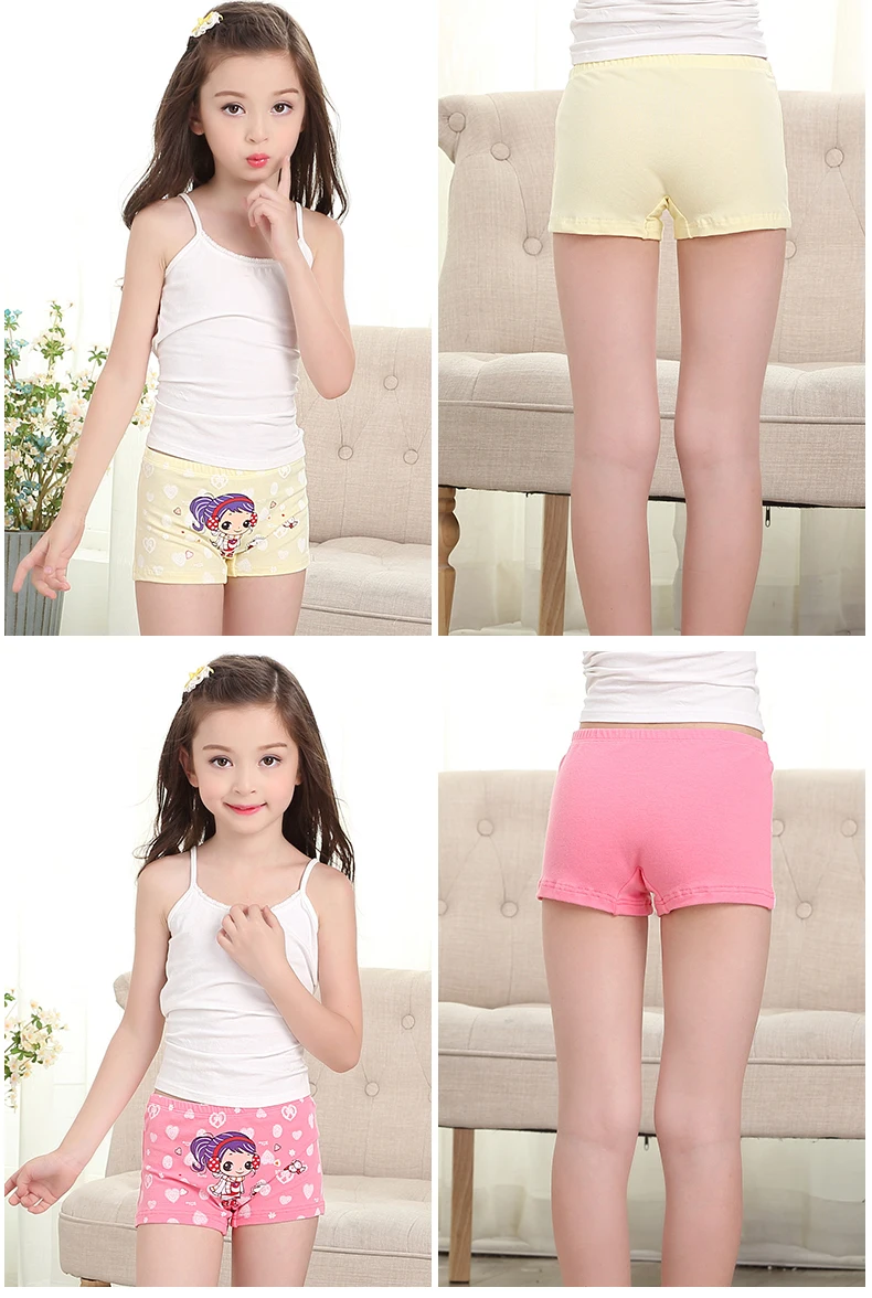 Fashion Summer 2017 Girls Underwear Children Cotton Cartoon Panties