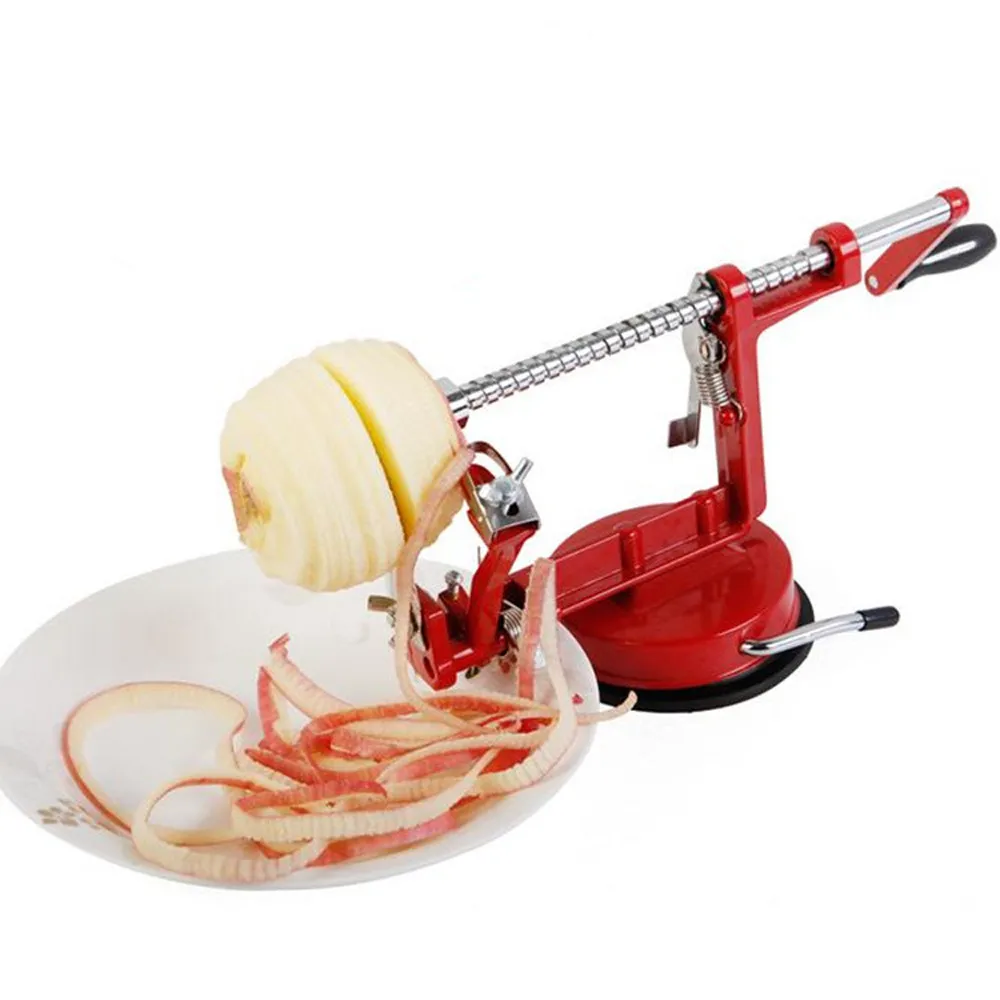 3 in 1 Apple Peeler Cutting Fast Fruit Slicing Creative Home Kitchen Tool Remove nucleus Double Headed Sucker 1D5
3 in 1 Apple Peeler Cutting Fast Fruit Slicing Creative Home Kitchen Tool Remove nucleus Double Headed Sucker 1D5