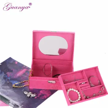 Guanya Jewelry Boxes And Packaging flannelet Storage Makeup Case Jewelry Organizer Container Boxes Cosmetic Gift Case
Guanya Jewelry Boxes And Packaging flannelet Storage Makeup Case Jewelry Organizer Container Boxes Cosmetic Gift Case
