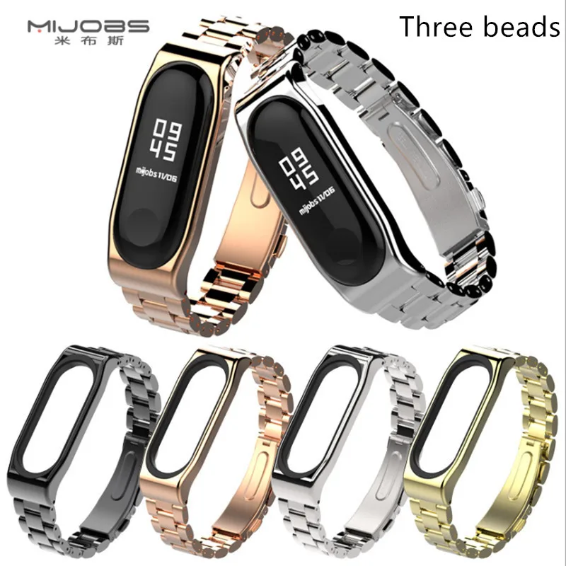 Mijobs Mi Band 3 Strap Metal Bracelet Smart Band Accessories for Xiaomi mi band 3
Mijobs Mi Band 3 Strap Metal Bracelet Smart Band Accessories for Xiaomi mi band 3
