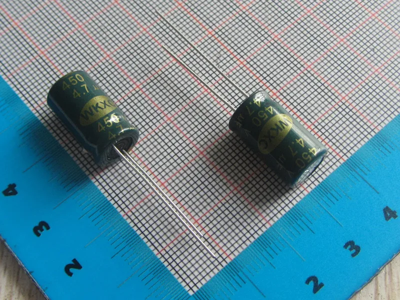 Free Ship with track100pcs/lot High frequency DIP Aluminum Electrolytic Capacitor 450V 4.7UF 10*17MM capacitor 4.7uf
Free Ship with track100pcs/lot High frequency DIP Aluminum Electrolytic Capacitor 450V 4.7UF 10*17MM capacitor 4.7uf