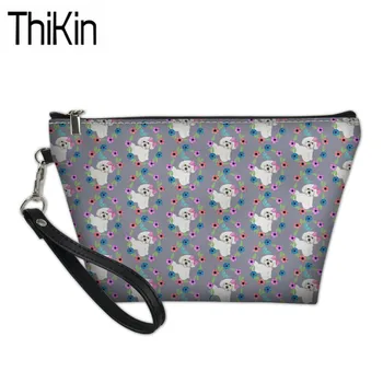 THIKIN Bichon Printing Women Small Make Up Box Cosmetic Bag Ladies Travel Organizer Portable Toiletry Bag Wash Kit Bag Bolsa
THIKIN Bichon Printing Women Small Make Up Box Cosmetic Bag Ladies Travel Organizer Portable Toiletry Bag Wash Kit Bag Bolsa