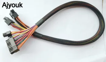 100PCS 14Pin+10Pin to 24Pin ( 20+4) ATX Power Supply Cable PSU Motherboard Sleeve for Corsair HX1200i HX1000i HX850i HX750i 60CM
100PCS 14Pin+10Pin to 24Pin ( 20+4) ATX Power Supply Cable PSU Motherboard Sleeve for Corsair HX1200i HX1000i HX850i HX750i 60CM