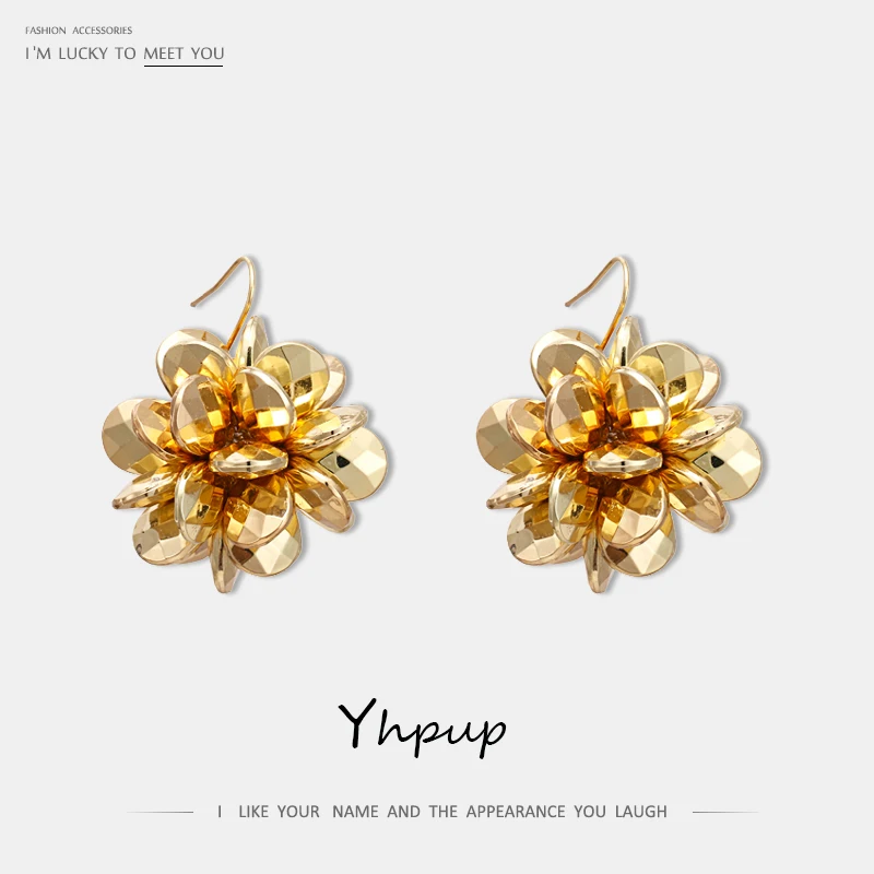 Yhpup Fashion Brand Temperament Resin Acrylic Dangle Earrings Flower Charm Earrings for Women Party pendientes mujer moda 2019
Yhpup Fashion Brand Temperament Resin Acrylic Dangle Earrings Flower Charm Earrings for Women Party pendientes mujer moda 2019
