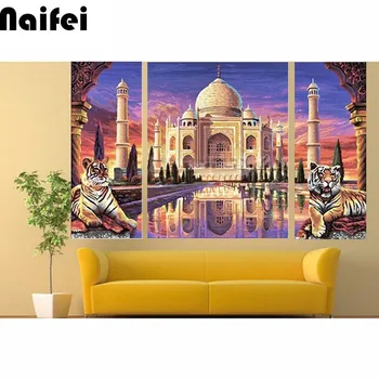 DIY full Diamond Painting Castle and Tiger 3PCS Diamond Painting Cross Stitch Rhinestone Mosaic Triptych Diamond Embroidery
DIY full Diamond Painting Castle and Tiger 3PCS Diamond Painting Cross Stitch Rhinestone Mosaic Triptych Diamond Embroidery