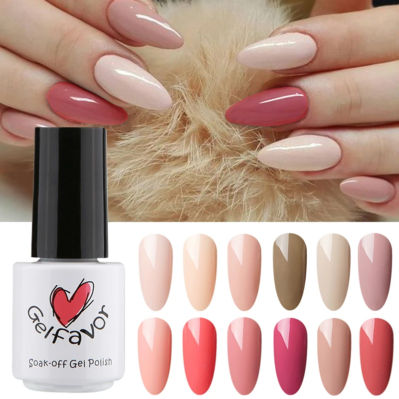 Gelfavor New Nude 20 Colors UV Nail Gel Polish Quick-dry Led Lamp Permanent Vernish Nail Gel Manicure Nail Art Gel Nail 7ML
Gelfavor New Nude 20 Colors UV Nail Gel Polish Quick-dry Led Lamp Permanent Vernish Nail Gel Manicure Nail Art Gel Nail 7ML