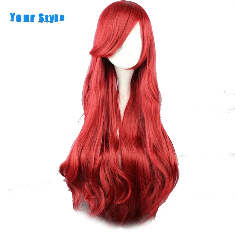 Your Style 19 Colors 85cm Synthetic Long Wavy Cosplay Wigs Women Black Red Brown Purple White High Temperature Fiber
Your Style 19 Colors 85cm Synthetic Long Wavy Cosplay Wigs Women Black Red Brown Purple White High Temperature Fiber