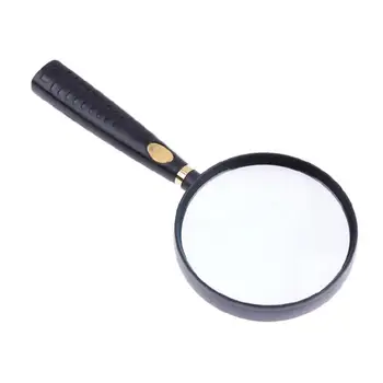 High Magnification Magnifier 90mm Optical Glass Lens Middle-aged Reading Newspaper Tool Home Daily Necessities Handheld
High Magnification Magnifier 90mm Optical Glass Lens Middle-aged Reading Newspaper Tool Home Daily Necessities Handheld