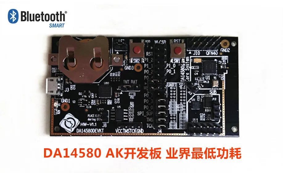 DA14580 - AK BLE low-power bluetooth 4.0 development board iBeacon millet bracelet
DA14580 - AK BLE low-power bluetooth 4.0 development board iBeacon millet bracelet