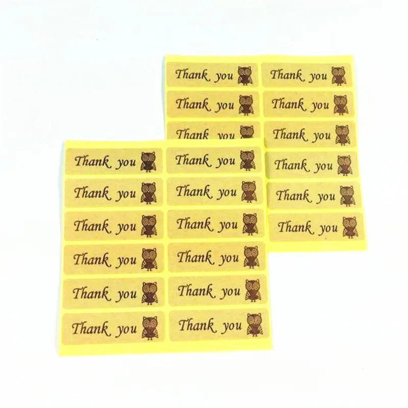 1200 Pcs/lot Vintage Owl Thank You Sticker Kraft Label Stickers DIY Gift Cake Thanksgiving Sealing Scrapbooking Labels Stickers
1200 Pcs/lot Vintage Owl Thank You Sticker Kraft Label Stickers DIY Gift Cake Thanksgiving Sealing Scrapbooking Labels Stickers
