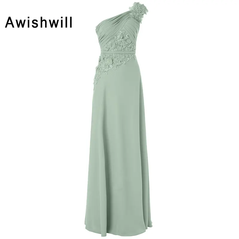 Elegant One Shoulder Floral Lace Chiffon Sleeveless Long Evening Dresses 2019 Floor Length Women Evening Gowns Robe de Soiree
Elegant One Shoulder Floral Lace Chiffon Sleeveless Long Evening Dresses 2019 Floor Length Women Evening Gowns Robe de Soiree