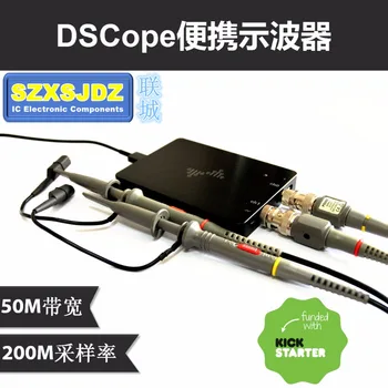 DSCope Ultra Portable Oscilloscope 50M Bandwidth 200M Sampling Dual Channel USB Power Creator Tool
DSCope Ultra Portable Oscilloscope 50M Bandwidth 200M Sampling Dual Channel USB Power Creator Tool