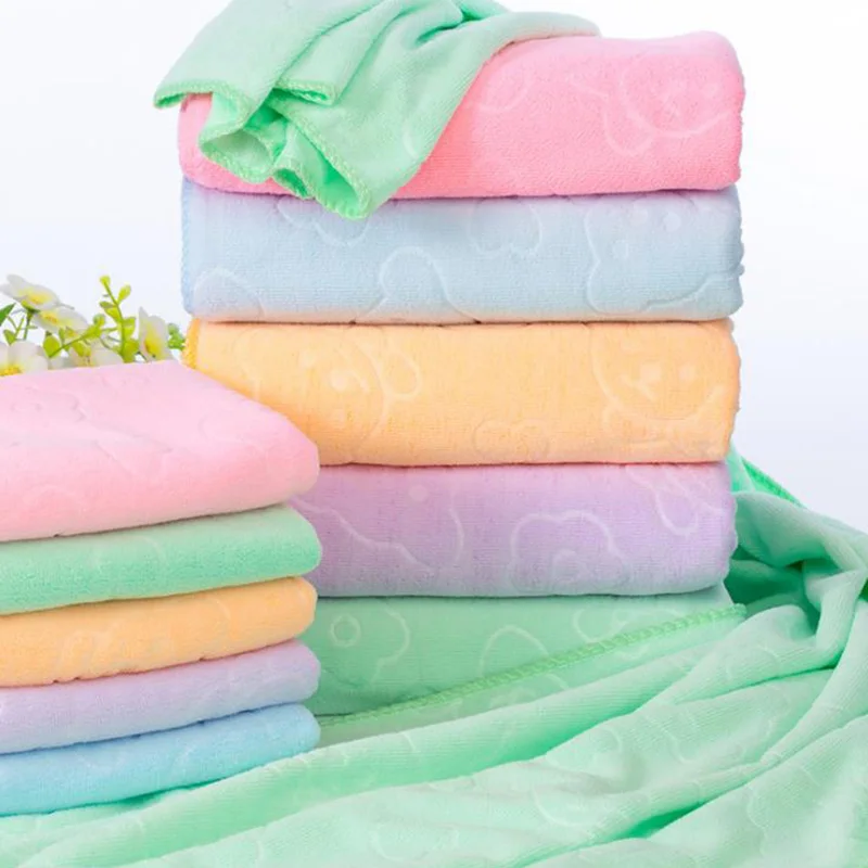 35*75cm Fiber Quick-dry Towel Bear Cartoon Microfiber Absorbent Beach Bath Towels Kitchen Clean Absorbent Towels Solid Color
35*75cm Fiber Quick-dry Towel Bear Cartoon Microfiber Absorbent Beach Bath Towels Kitchen Clean Absorbent Towels Solid Color