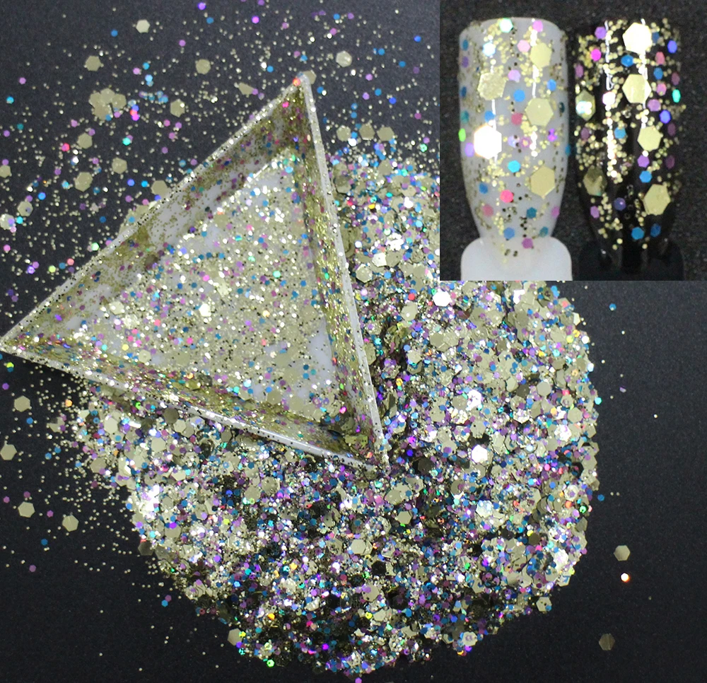 30g~500g, Mix Sizes Hexagons Sequins,Luxury Gold Colors Shining Slices 3D nail art glitters paillettes
30g~500g, Mix Sizes Hexagons Sequins,Luxury Gold Colors Shining Slices 3D nail art glitters paillettes