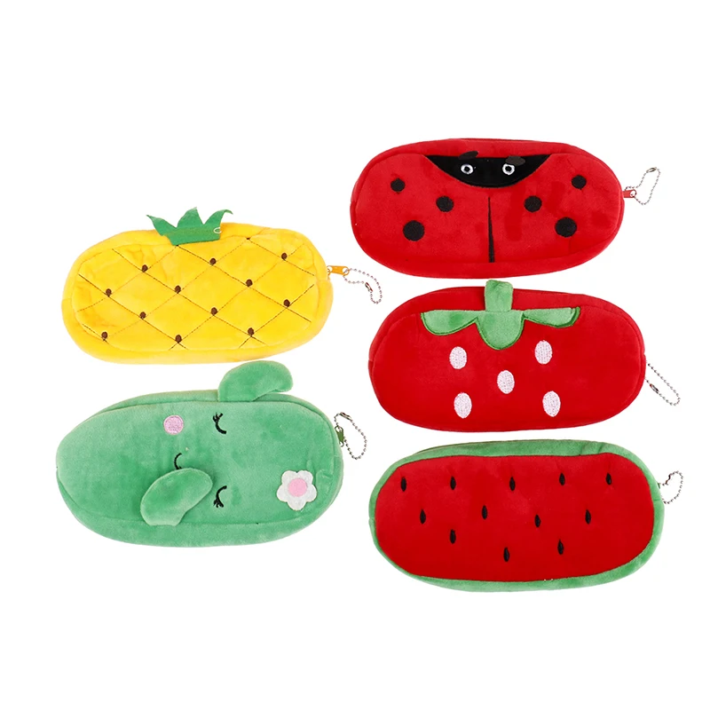 Cute Fruit Watermelon Cactus Plush Pencil Case Cosmetic Bag Pen Box for Girls Gift Stationery Pouch School Office Supplies
Cute Fruit Watermelon Cactus Plush Pencil Case Cosmetic Bag Pen Box for Girls Gift Stationery Pouch School Office Supplies