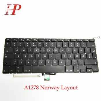 5PCS Genuine A1278 Norway Norwegian Keyboard For Apple Macbook Pro 13'' A1278 Keyboard With Backlight Noway Standard 2009-2012
5PCS Genuine A1278 Norway Norwegian Keyboard For Apple Macbook Pro 13'' A1278 Keyboard With Backlight Noway Standard 2009-2012