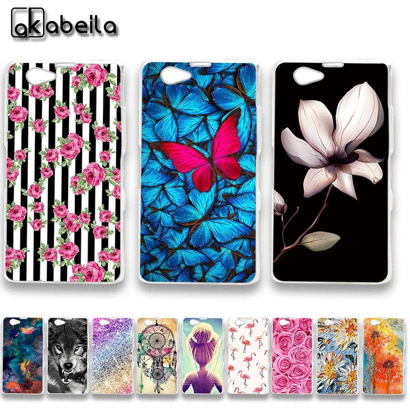 AKABEILA Soft TPU Bumper Phone Cases For Sony Xperia Z1 Compact D5503 Z1 Mini M51W 4.3 inch Z1Mini Covers Nutella Flamingo Bags
AKABEILA Soft TPU Bumper Phone Cases For Sony Xperia Z1 Compact D5503 Z1 Mini M51W 4.3 inch Z1Mini Covers Nutella Flamingo Bags
