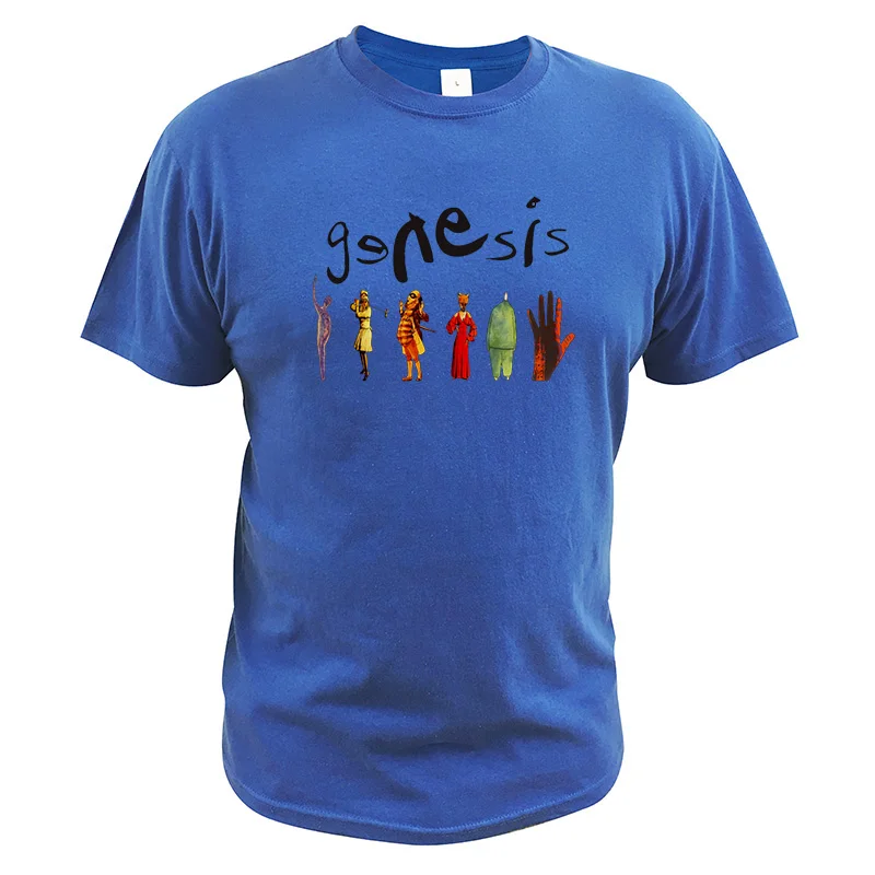 EU Size 100% Cotton T Shirt Genesis Platinum Collection Rock Band TShirts Fashion Casual Breathable Fitness Crew Neck Homme Tops
EU Size 100% Cotton T Shirt Genesis Platinum Collection Rock Band TShirts Fashion Casual Breathable Fitness Crew Neck Homme Tops