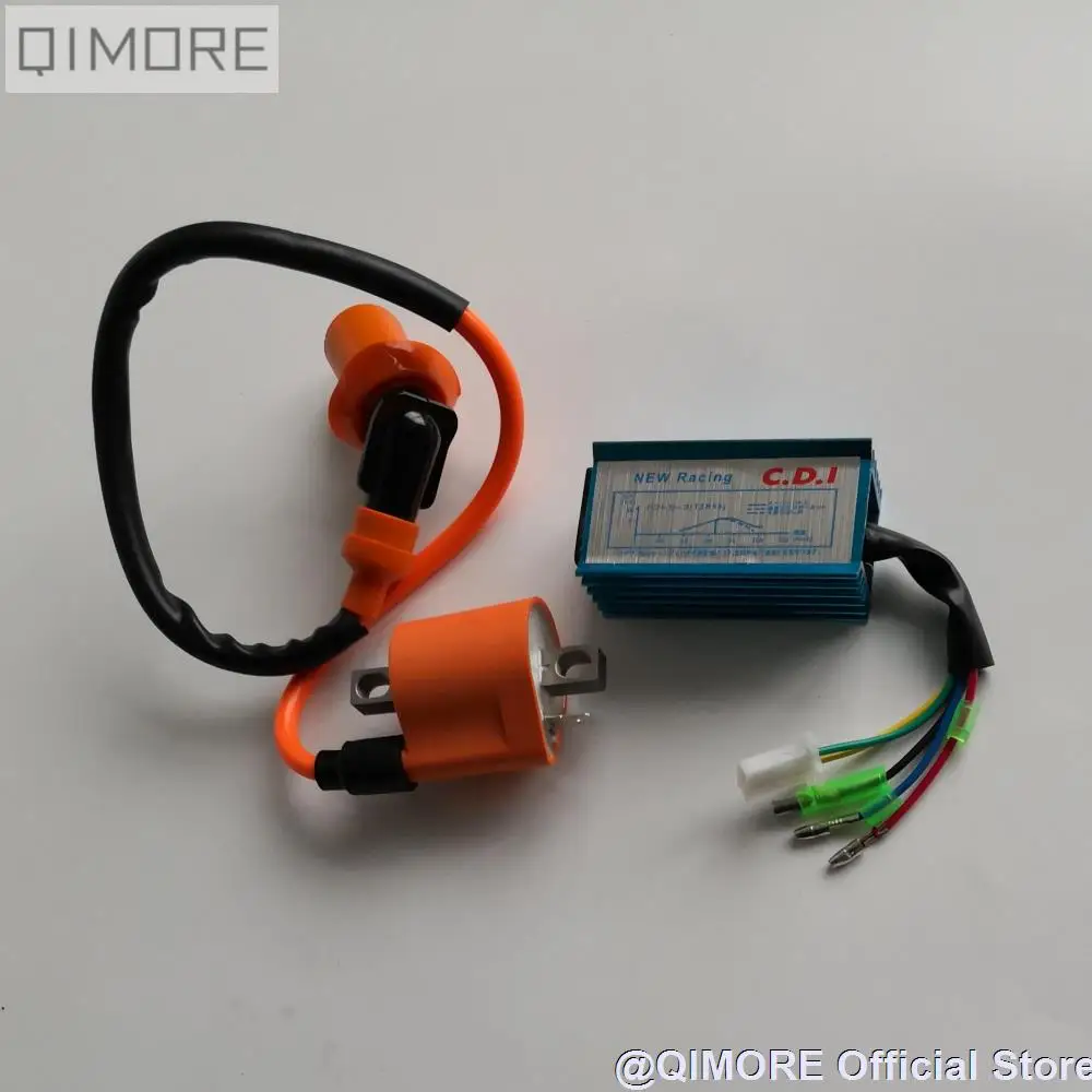 Performance CDI & Ignition Coil for 2 stroke Minarelli 1E40QMB Scooter Moped JOG50 3KJ JOG90 Vento ZIP Keeway Hurricane TNG LS49
Performance CDI & Ignition Coil for 2 stroke Minarelli 1E40QMB Scooter Moped JOG50 3KJ JOG90 Vento ZIP Keeway Hurricane TNG LS49