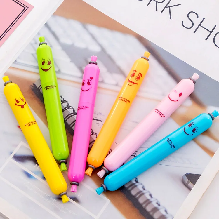 1 Pcs Cute Sausage Shape Ballpoint Pen Students Cartoon Ham Ball Pens Children Writing Pens Kawaii Gift Stationery
1 Pcs Cute Sausage Shape Ballpoint Pen Students Cartoon Ham Ball Pens Children Writing Pens Kawaii Gift Stationery