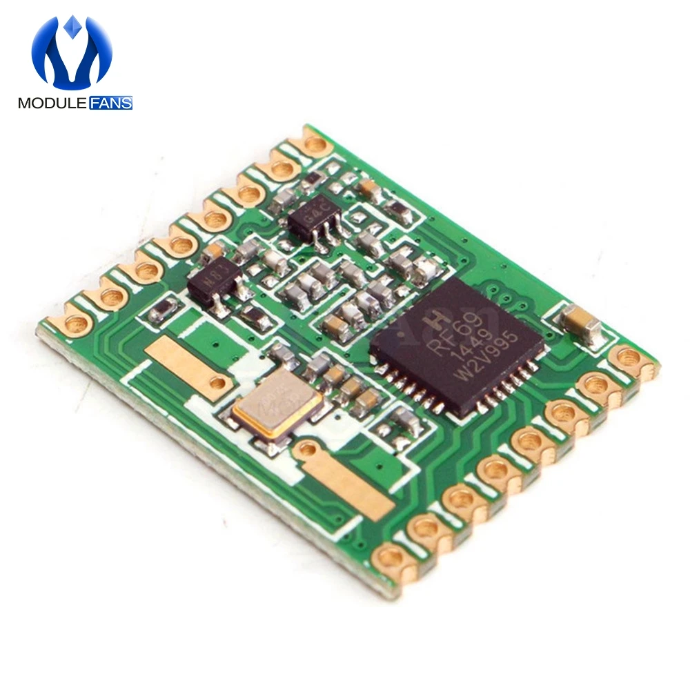 RFM69HW 868Mhz Transceiver Module High Integrated HopeRF Wireless Module SPI Interface DC -3.6V DC 0-800M Distance SPI 300Kbps
RFM69HW 868Mhz Transceiver Module High Integrated HopeRF Wireless Module SPI Interface DC -3.6V DC 0-800M Distance SPI 300Kbps